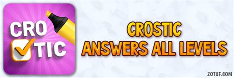 Crostic Lottery buys. Answer .